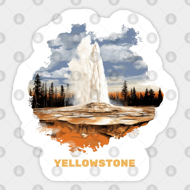 YELLOWSTONE Sticker by baseCompass